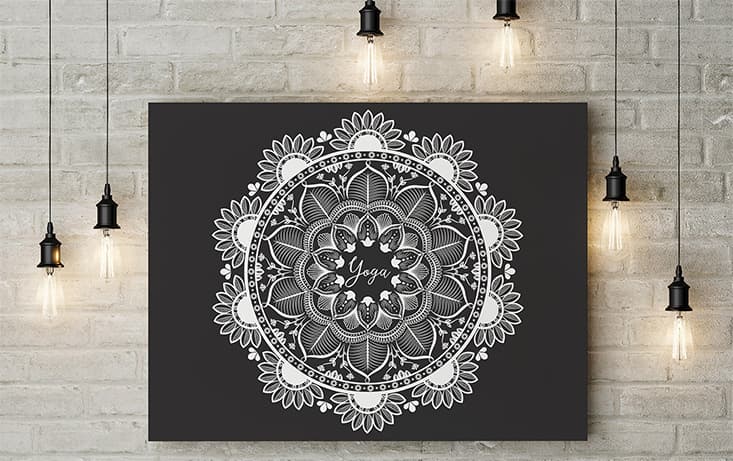 Vector illustration “Mandala”