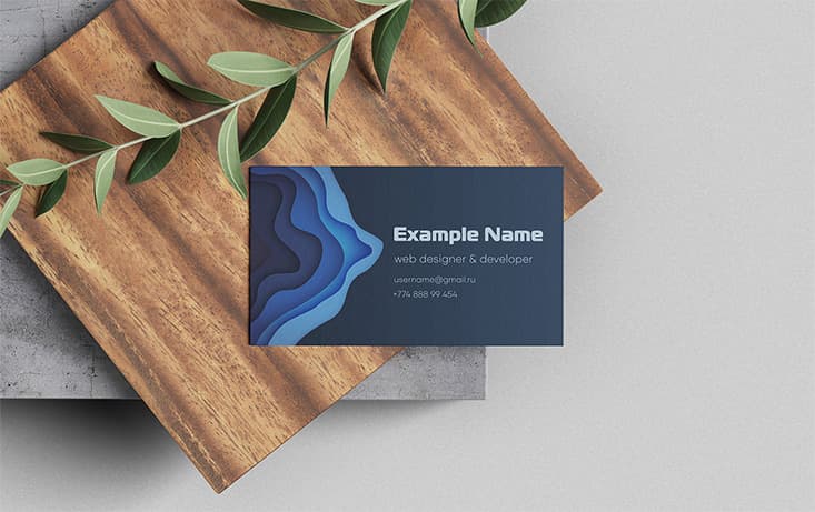 Individual business card