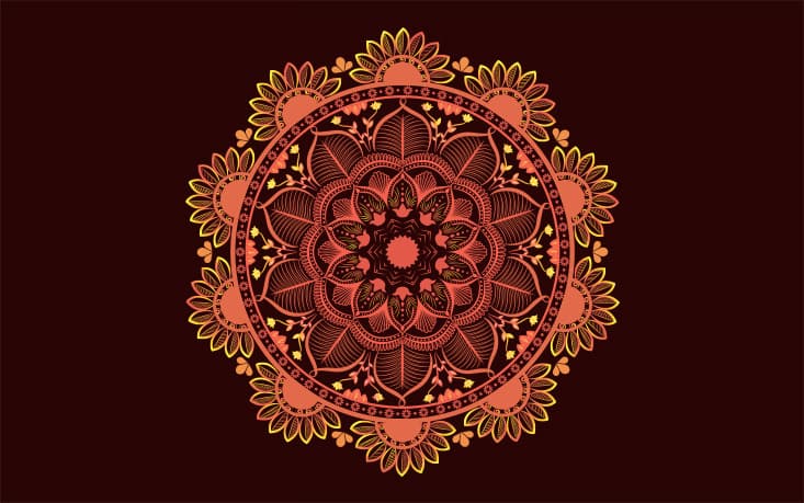 Vector illustration “Mandala”
