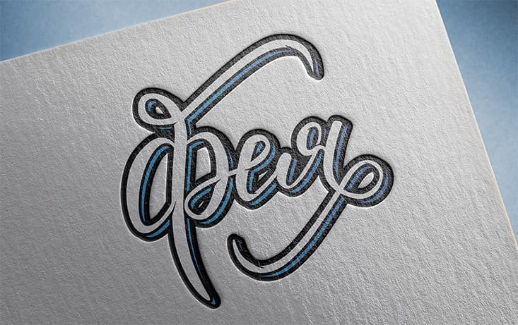 Lettering “Fairy”